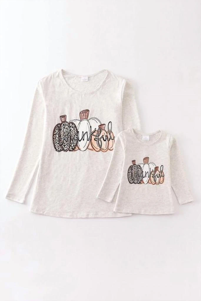 Honeydew Intimates Honeydew - Women's Thankful Pumpkin Top Mommy & Me "mommy" 1
