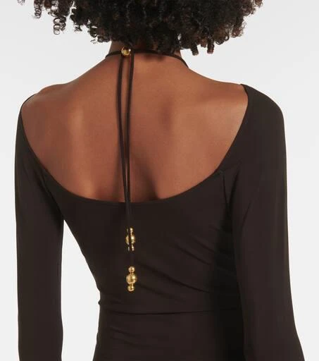 Salvatore Ferragamo Off-shoulder midi dress 6