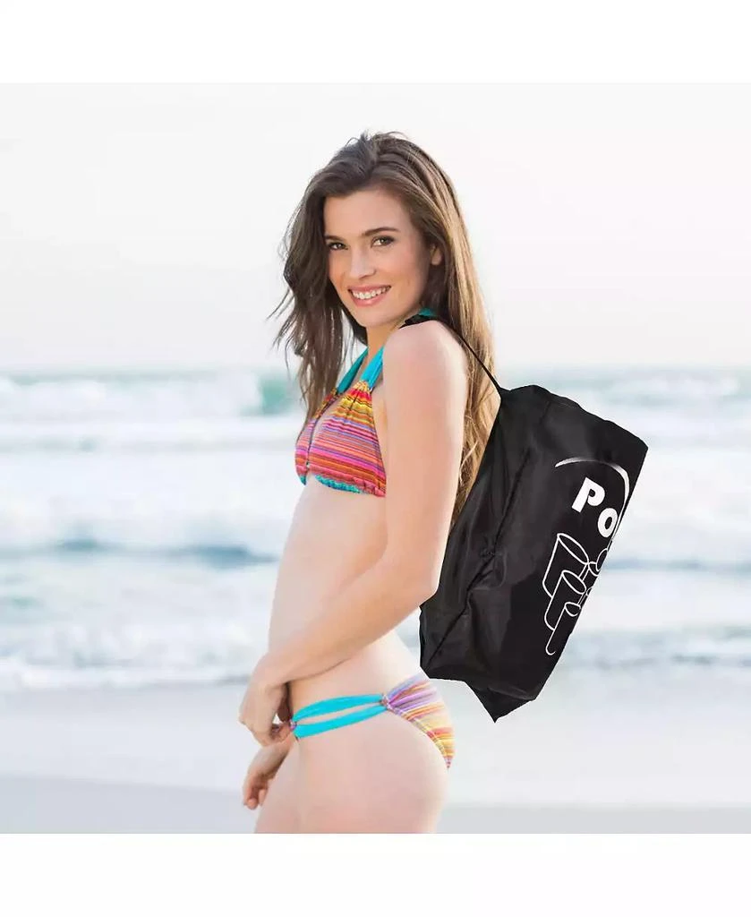 SUGIFT - Giant Yard Pong Game Set with Buckets, Balls 
Carry Bag 2