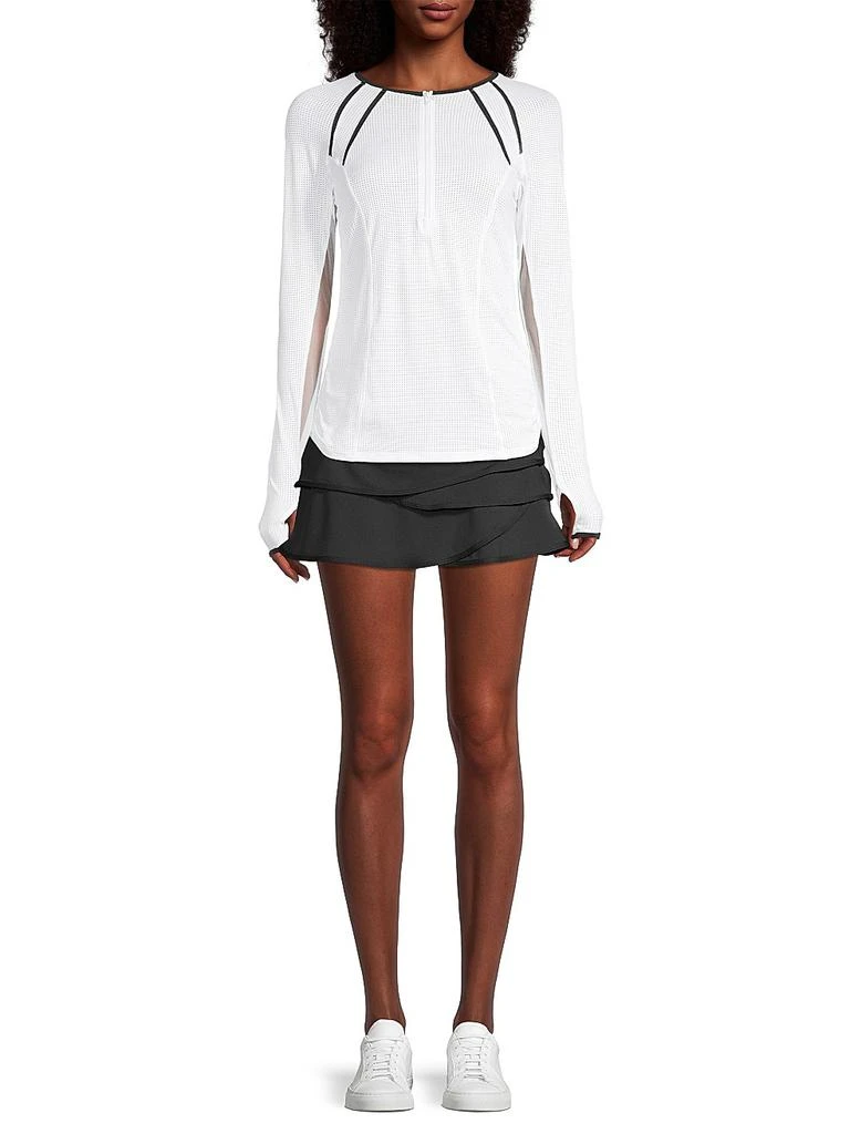 Lucky in Love Scallop Miniskirt 2