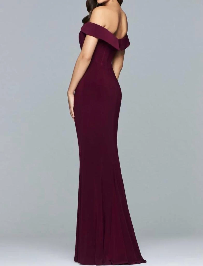 Faviana Faviana - Classic Off the Shoulder Gown 3