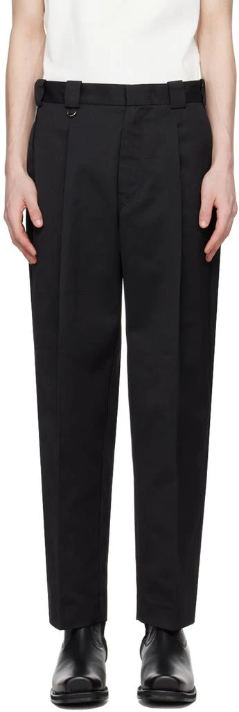 Won Hundred Black Lance Trousers 1