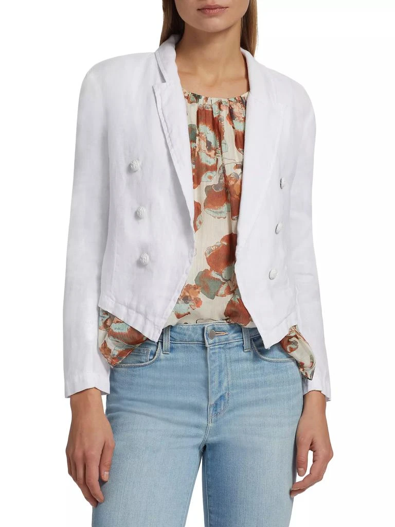 L'Agence Wayne Cropped Double-Breasted Jacket 3