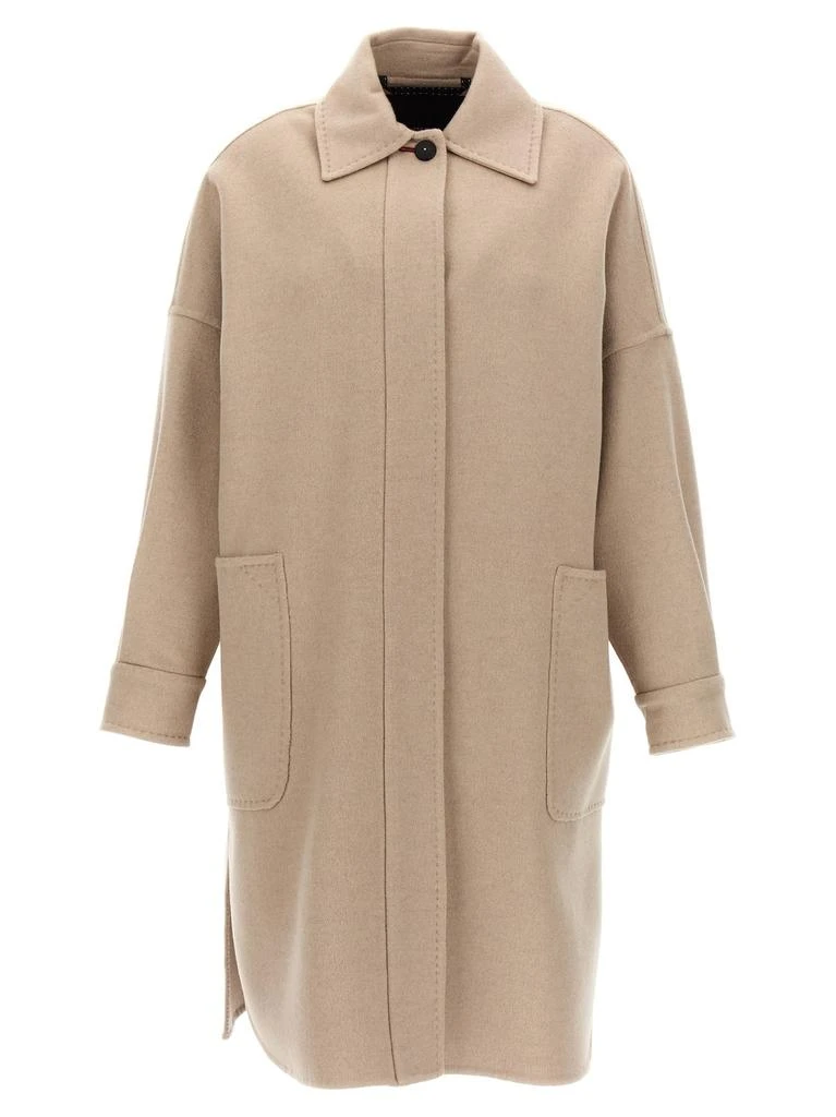 Max Mara Max Mara Baruffa Collared Coat from Cettire