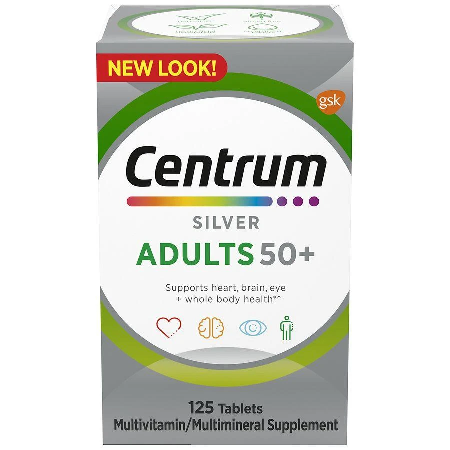 Centrum Adult 50+, Multivitamin & Multimineral Supplements Tablets 1