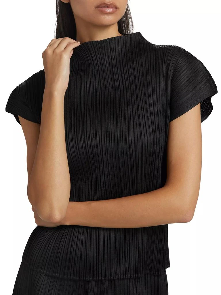 Pleats Please Energy Synergy June Mock Turtleneck Top 6