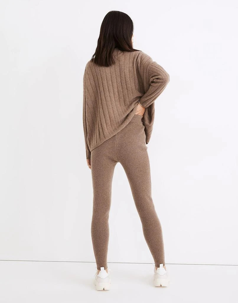 Madewell (Re)sourced Cashmere High-Rise Sweater Leggings 3