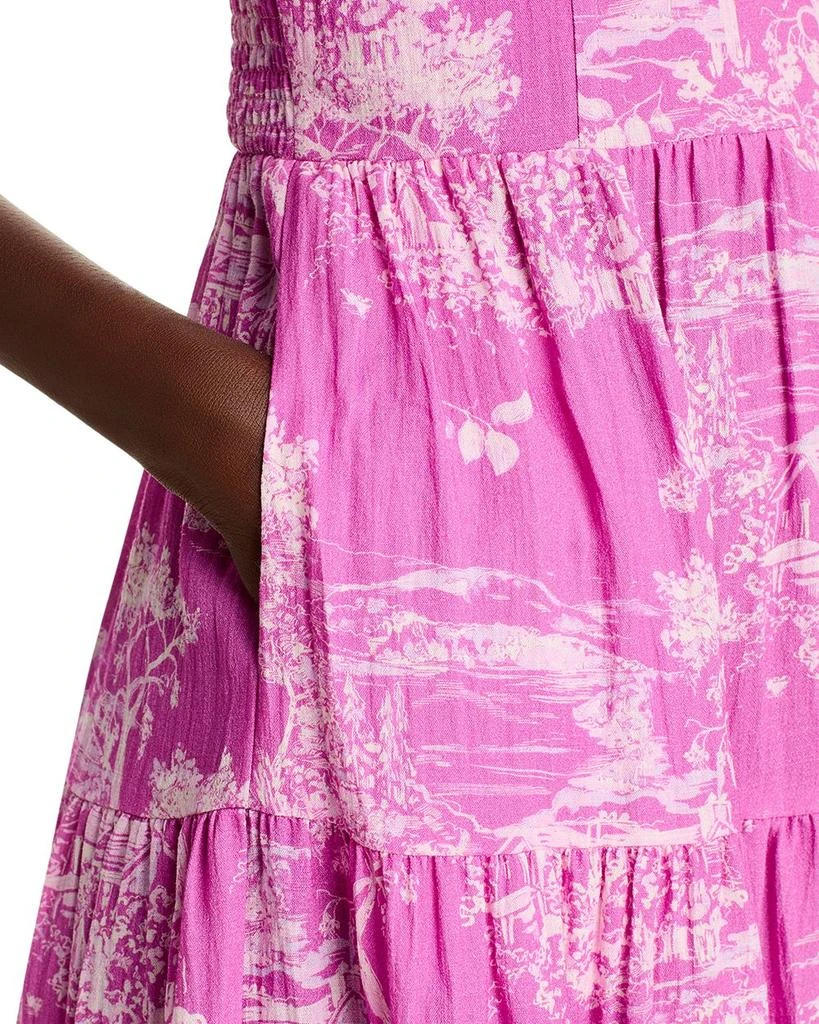 AQUA Toile Tank Midi Dress - Exclusive 6