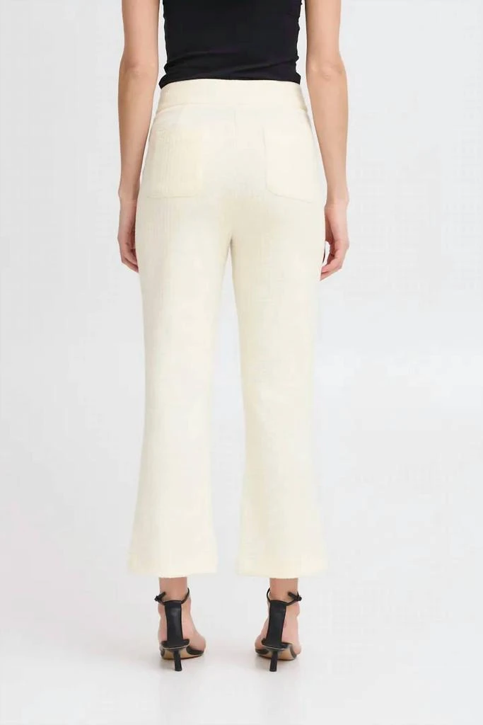 ICHI Ichi - Kate Textured Crop Trouser 2