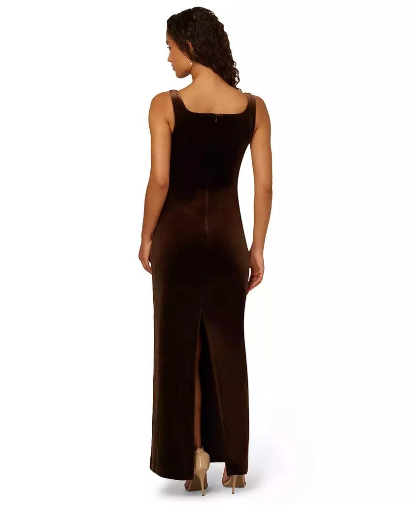 Women's Velvet Beaded Long Dress  On Sale Now with Up to 77% Off |  Discover Exclusive Deals & Savings at BeyondStyle  Authentic Adrianna  Papell dress|women's fashion|dresses with Limited-Time Discounts, Free