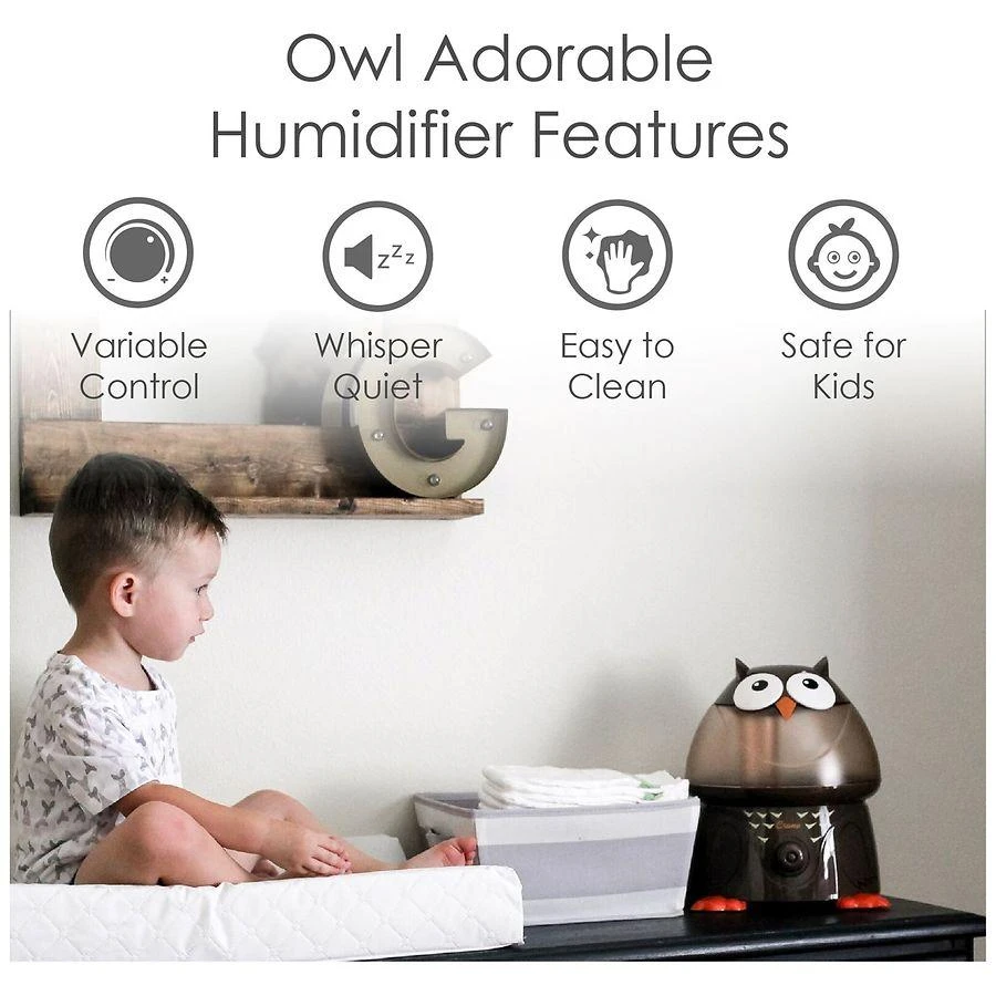 Crane Adorable Ultrasonic Cool Mist Humidifier 1 Gallon 5