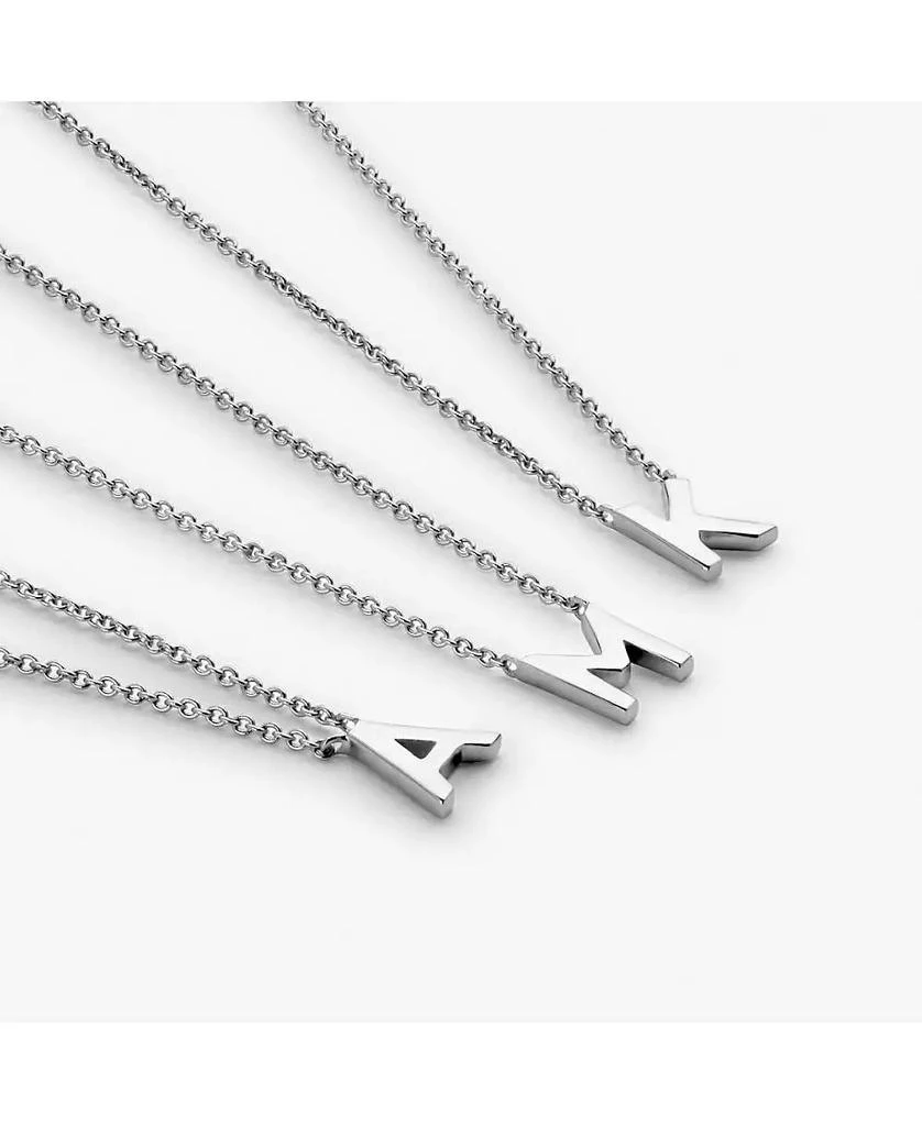 Ana Luisa Silver Initial Necklace - Letter Necklace 2