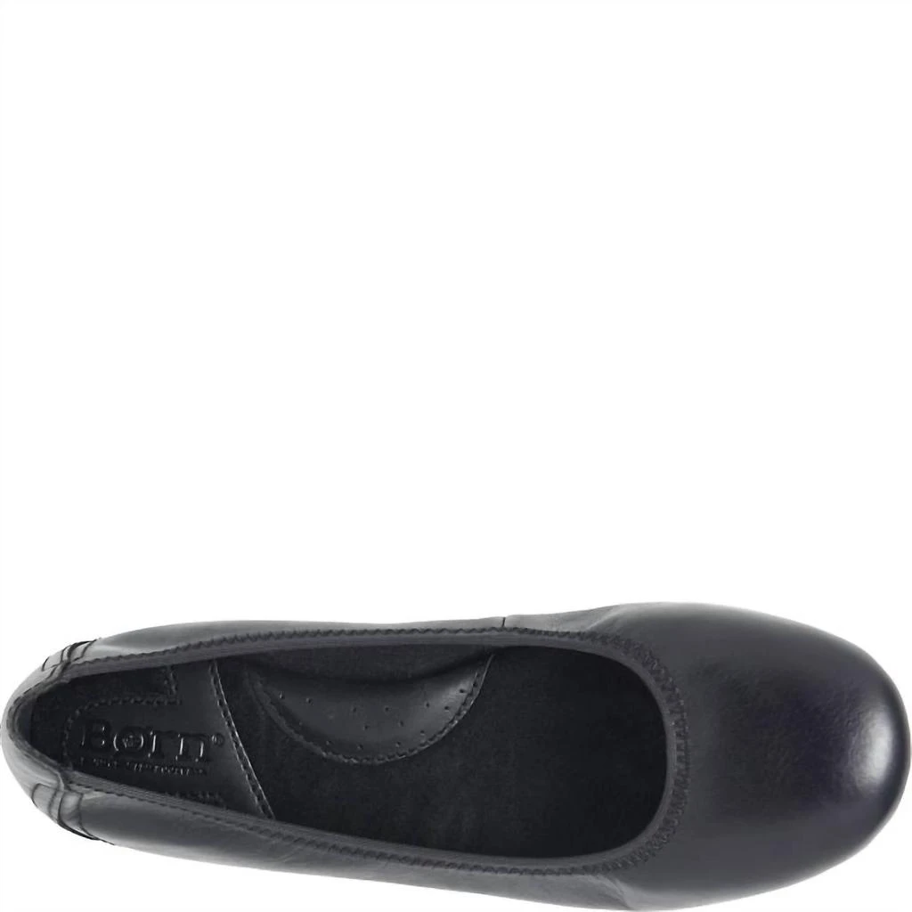 Born Women's Julianne Ballet Flat In Black 3