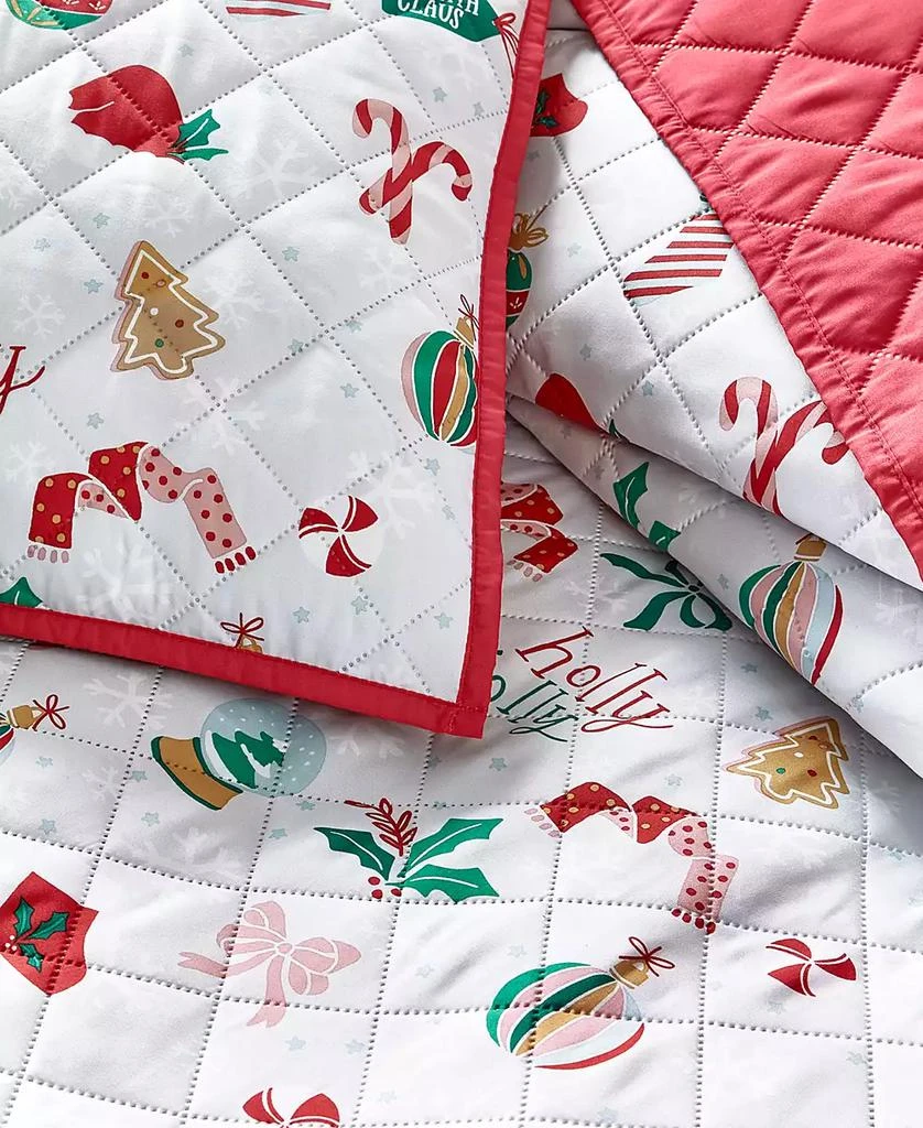 Martha Stewart Holiday Icons 4-Pc. Quilt Tote Set, King, Exclusively at Macy’s 4