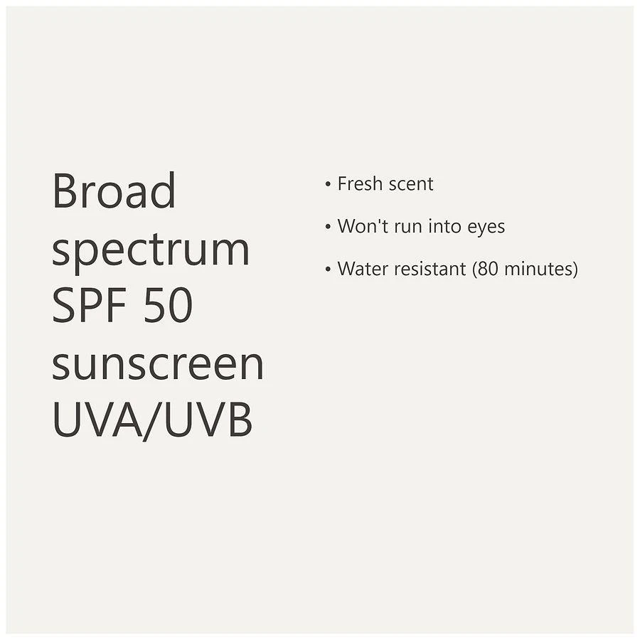 Walgreens Sport Sunscreen Lotion SPF 50 Fresh Scent 4