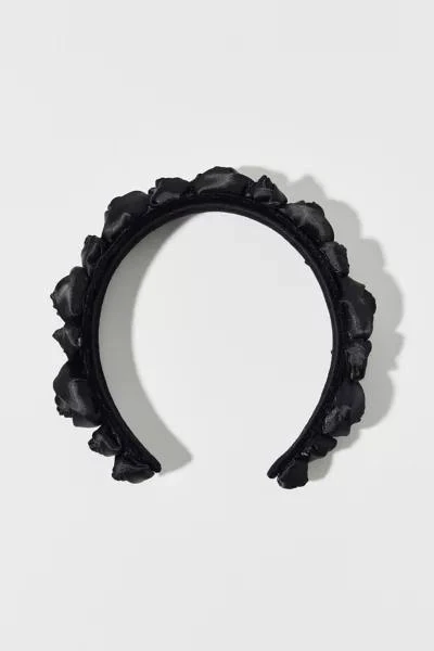 Urban Outfitters Satin Rosette Headband 1