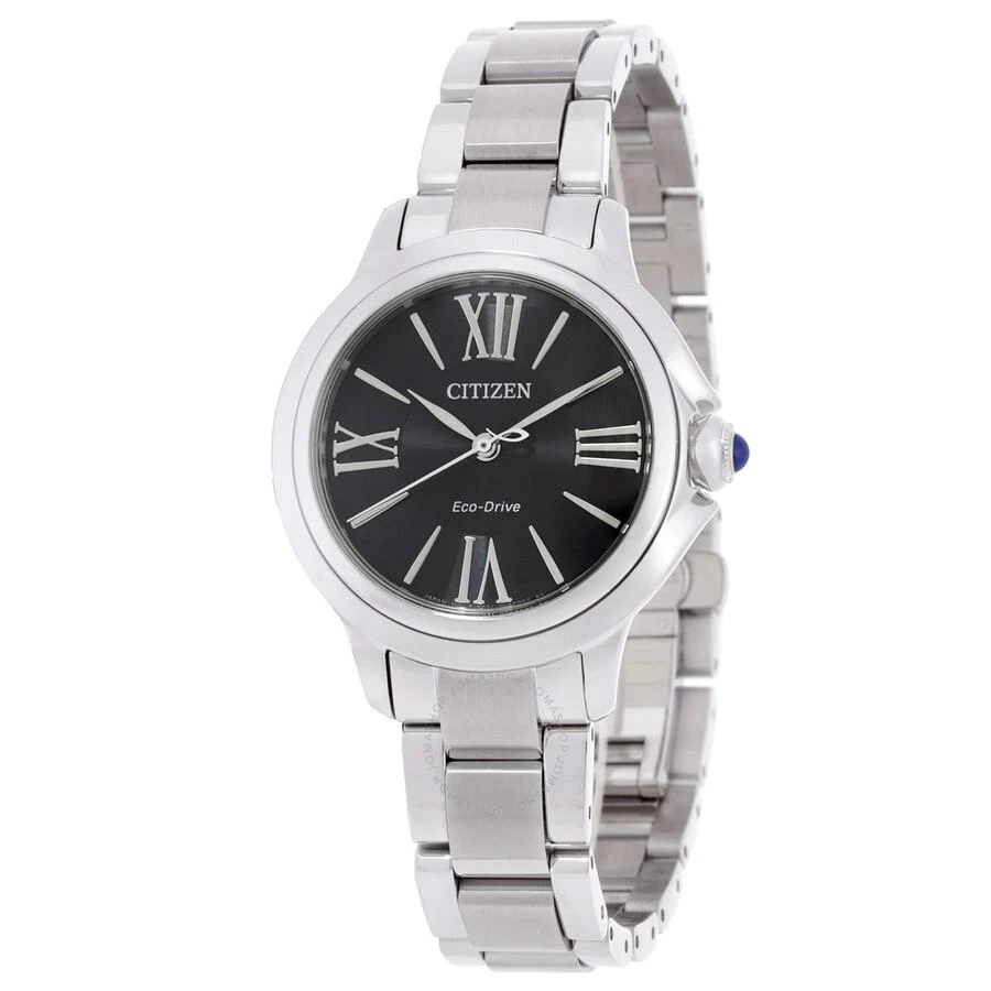 Citizen L Ceci Eco-Drive Black Dial Ladies Watch EM1160-58E 1