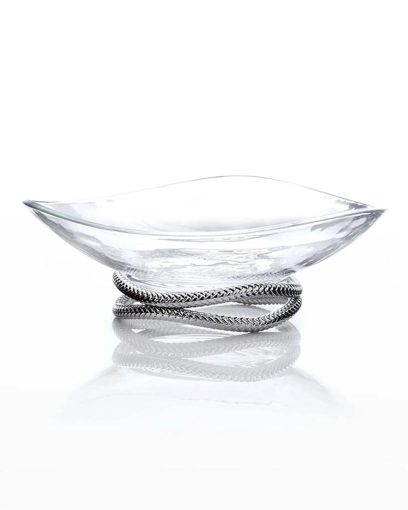 Nambe Braid Centerpiece Bowl 1