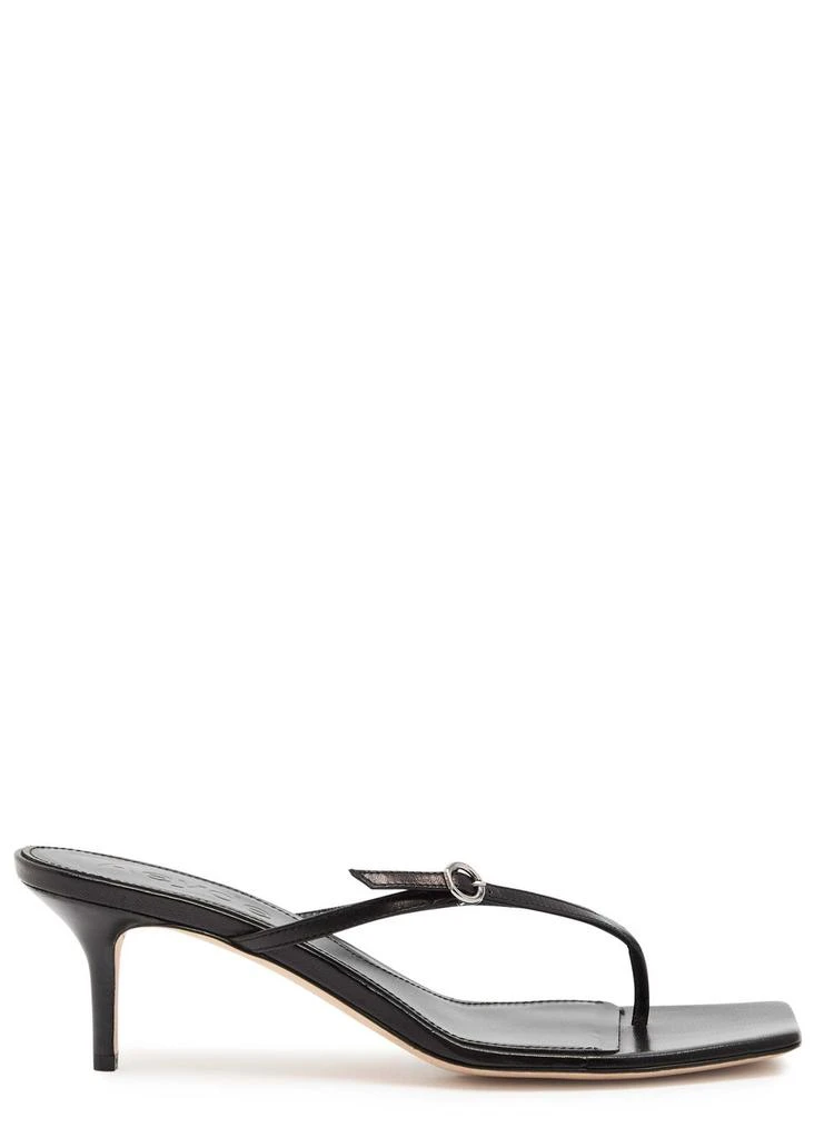 AEYDE Leigh 60 leather mules 1