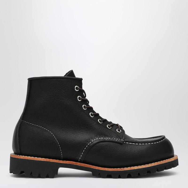 Red Wing Roughneck Derby in Black Leather