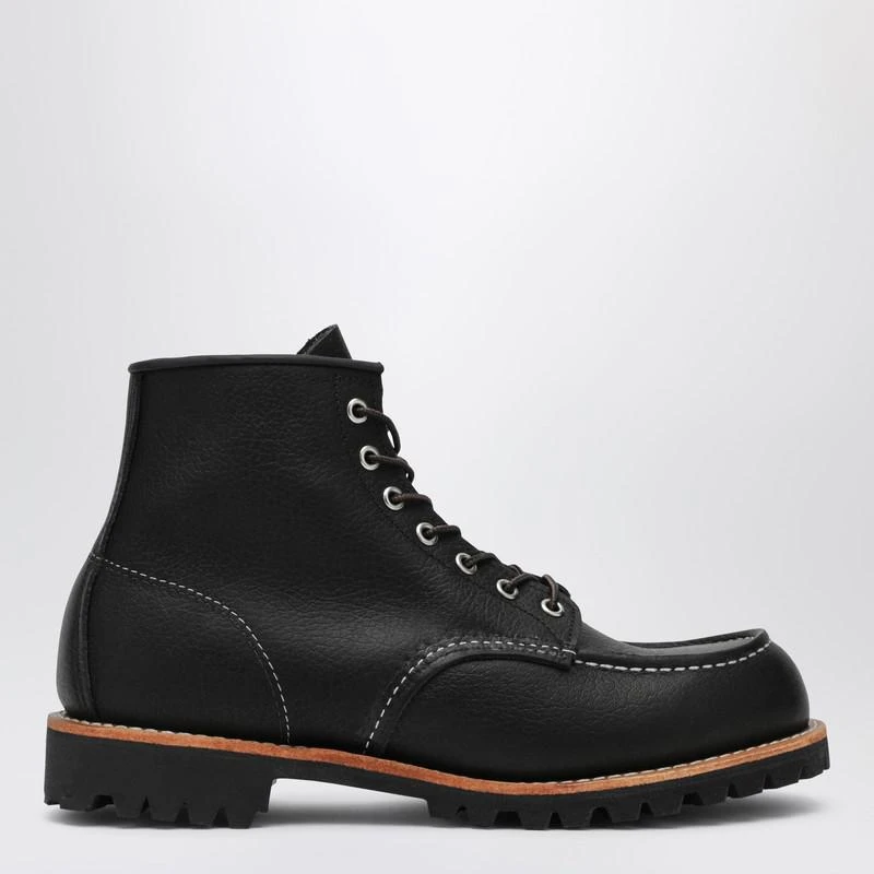 Red Wing Roughneck Derby in Black Leather 1