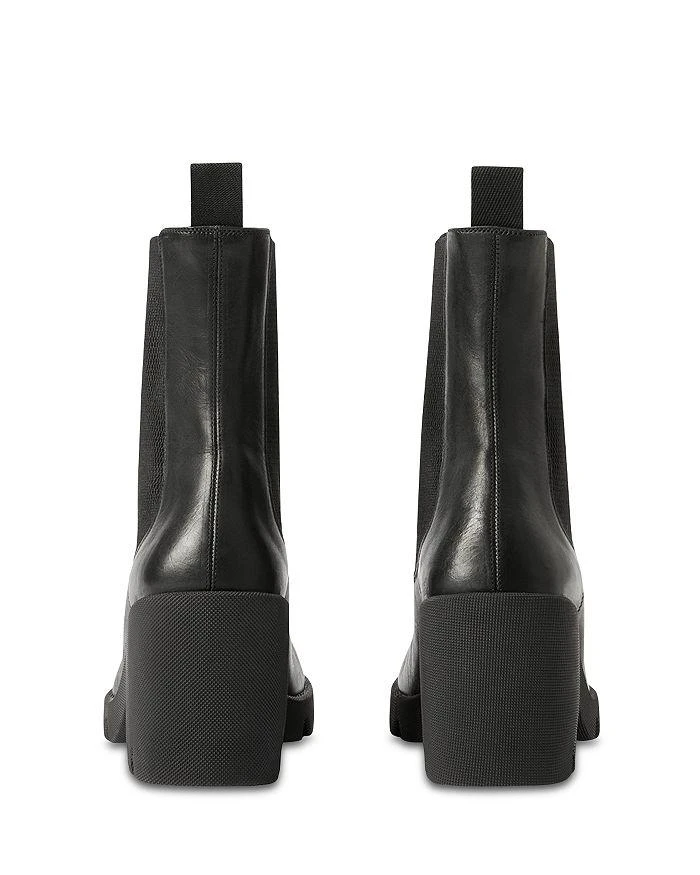 Burberry Women's Stride Pull On Lug High Heel Chelsea Boots 3
