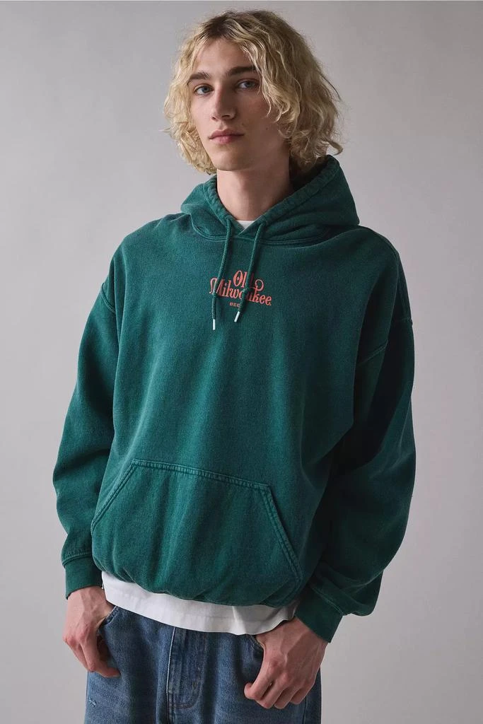 Shop Old Milwaukee Duck Graphic Hoodie Sweatshirt on Sale at