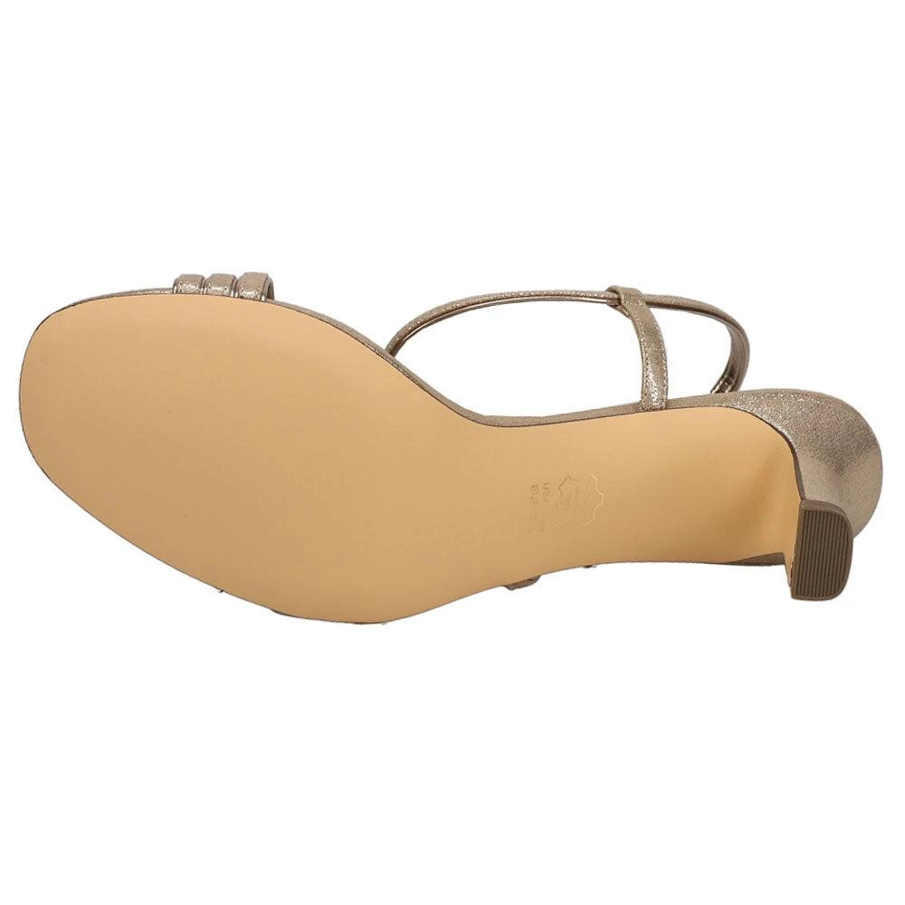 Nina Beverly Metallic Evening Sandals 5