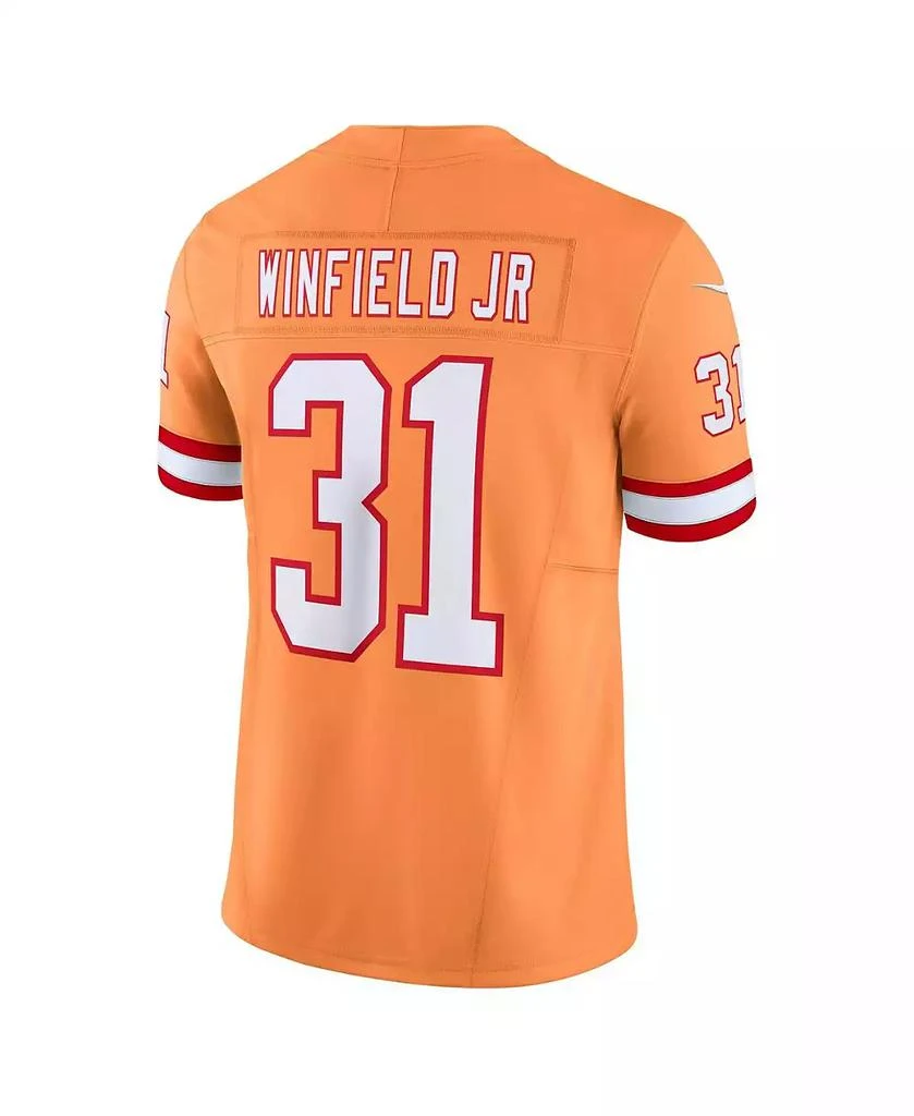 NIKE Men's Antoine Winfield Jr. Orange Tampa Bay Buccaneers Throwback Vapor F.U.S.E. Limited Jersey 4