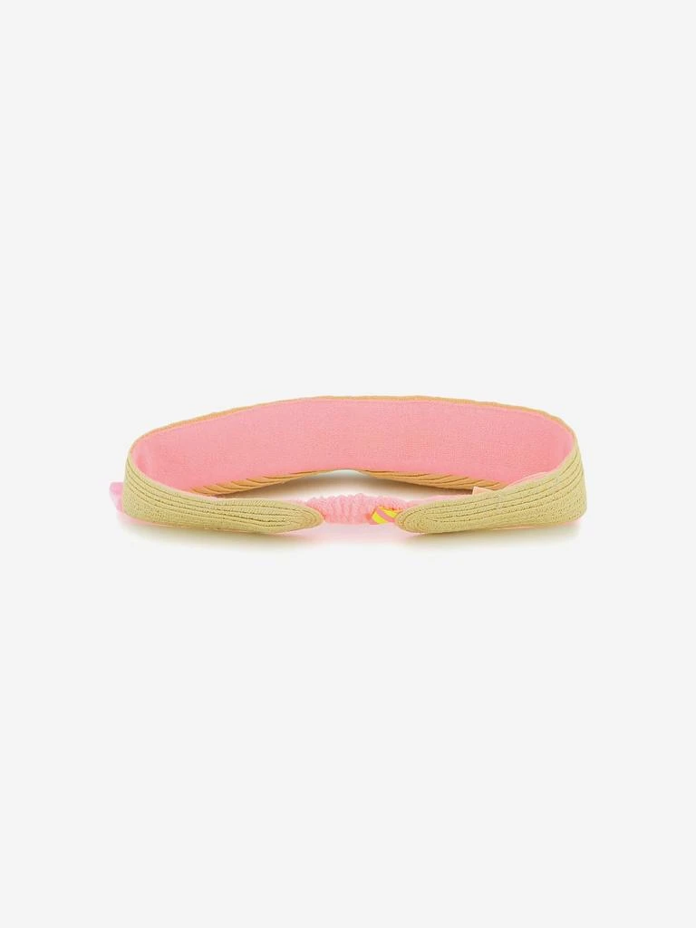 Billieblush Girls Straw Visor in Beige 3