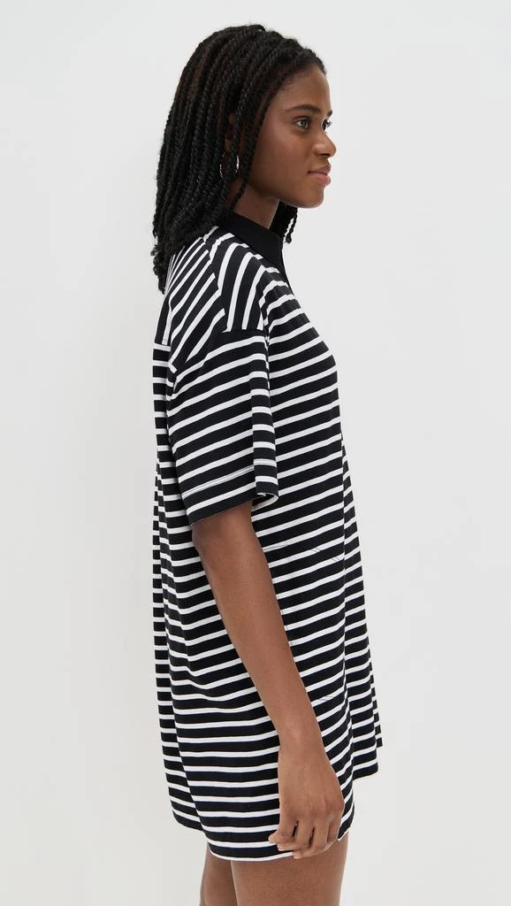 ATM Anthony Thomas Melillo Stripe Classic Short Sleeve Polo Dress 4