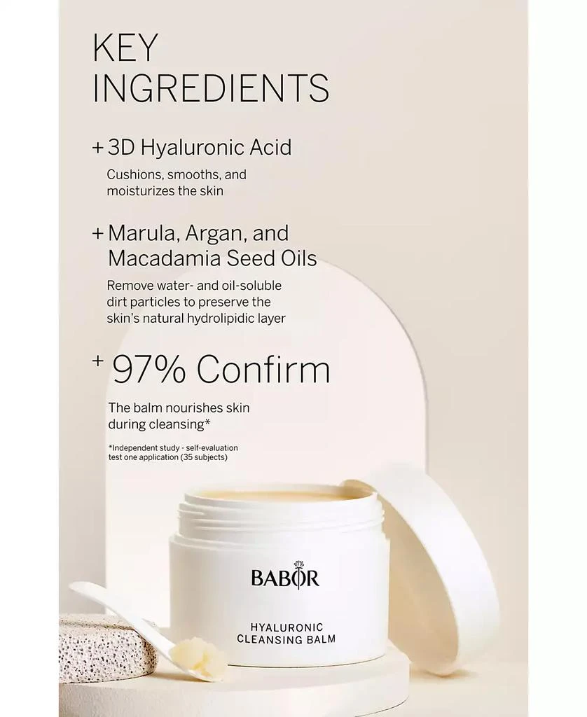 BABOR Hyaluronic Cleansing Balm, 5.3 oz. 3