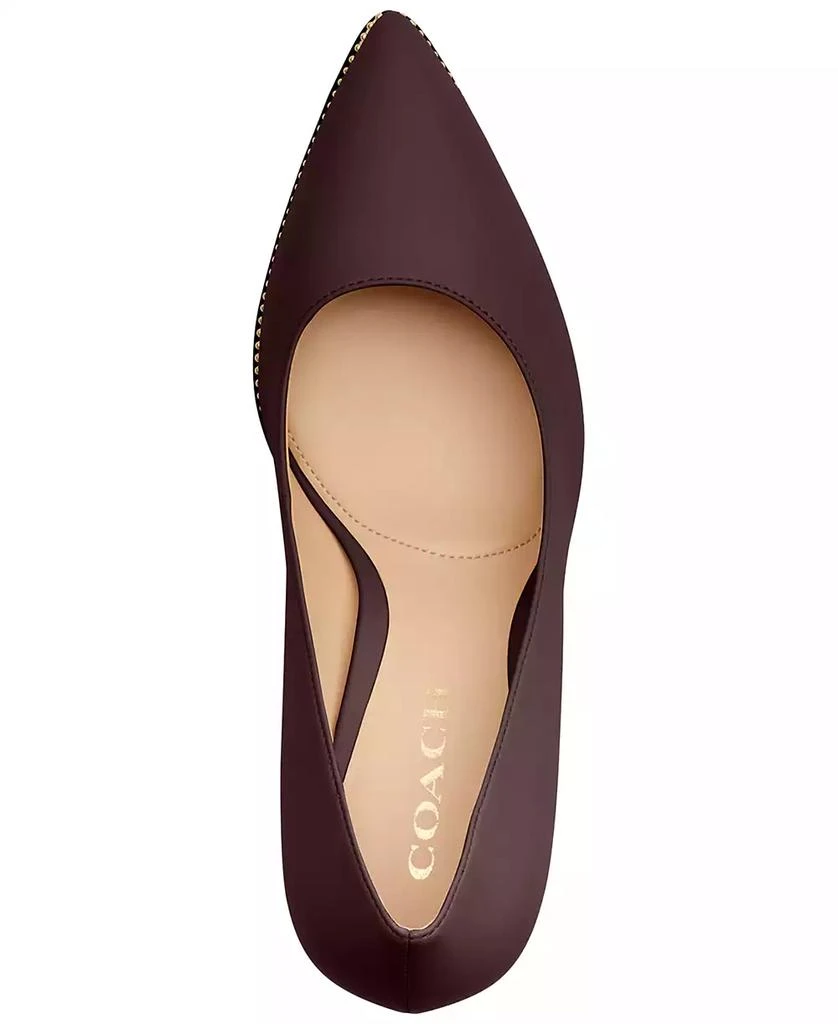 Coach Women's Samantha Signature Pointed-Toe Pumps 4