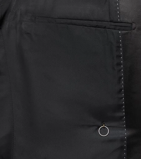 Dries Van Noten Double-breasted wool and silk suit jacket 8