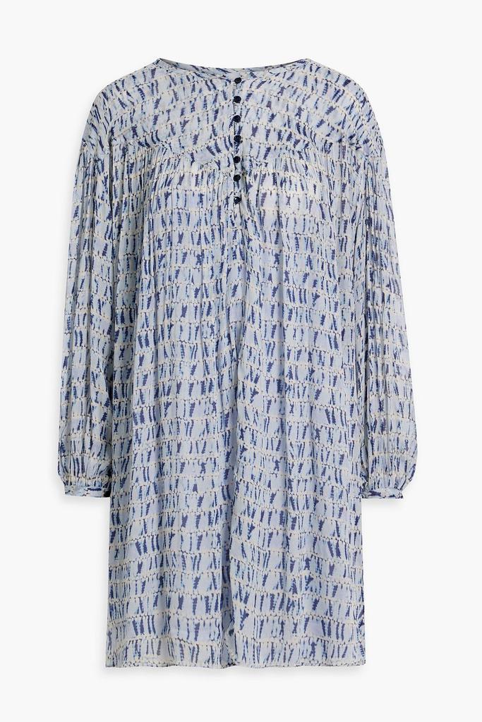 Isabel Marant Étoile Silorion tie-dyed crepon mini dress