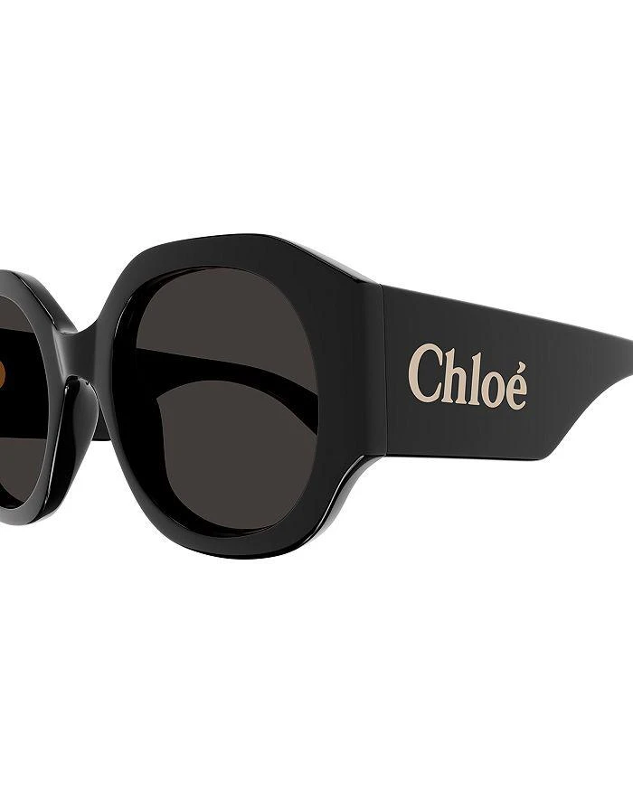 Chloé Naomy Round Sunglasses, 53mm 3