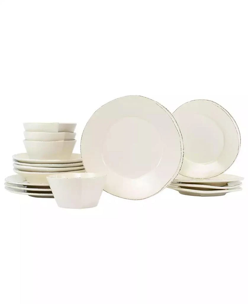 VIETRI Lastra 16 Pc. Dinnerware Set, Service for 4