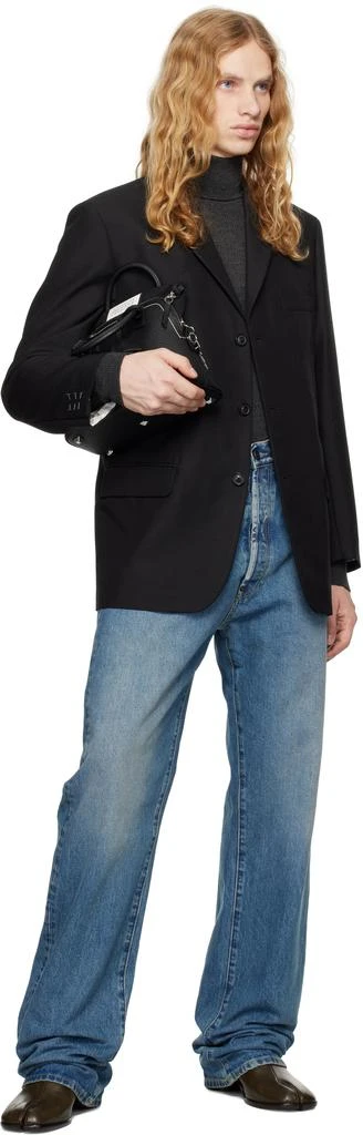 MAISON MARGIELA Blue 14 Oz Origin Jeans 4