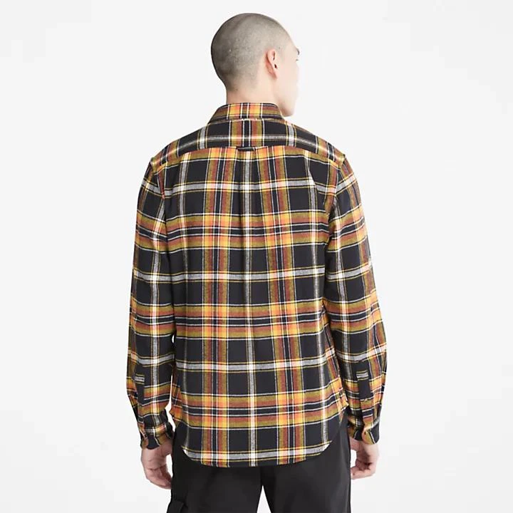 Timberland Heavy Flannel Check Shirt for Men in Black 2