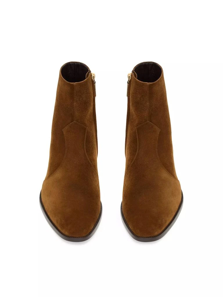 Yves Saint Laurent Wyatt Boots In Suede 2