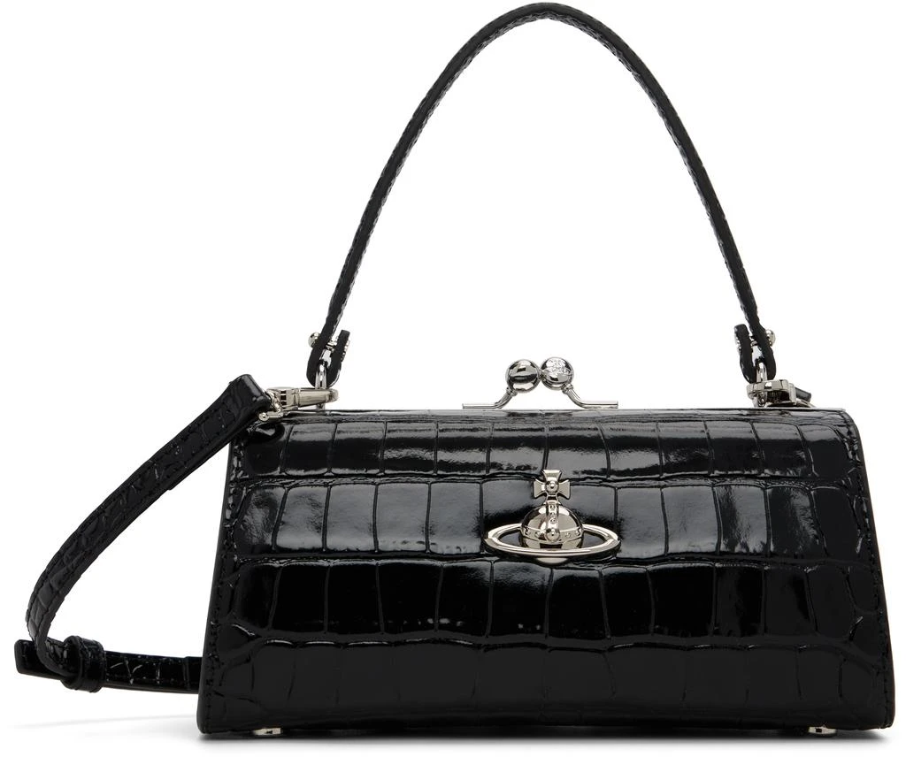 Vivienne Westwood Black Doll XL Frame Bag