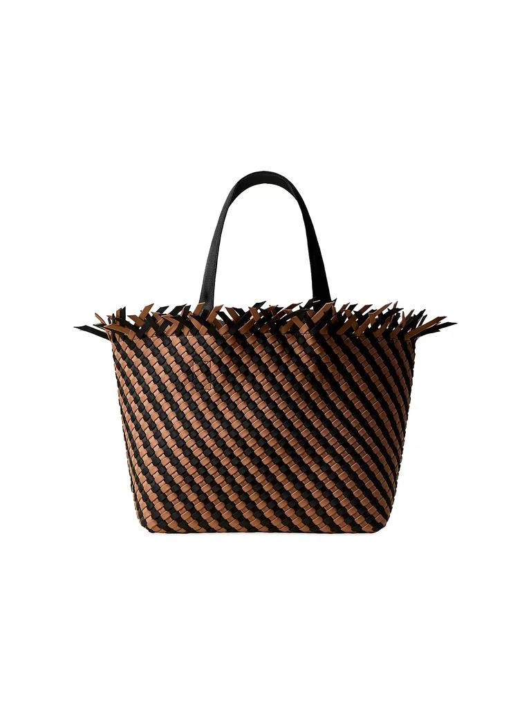 Naghedi Havana Medium Stripe Tote Bag 1