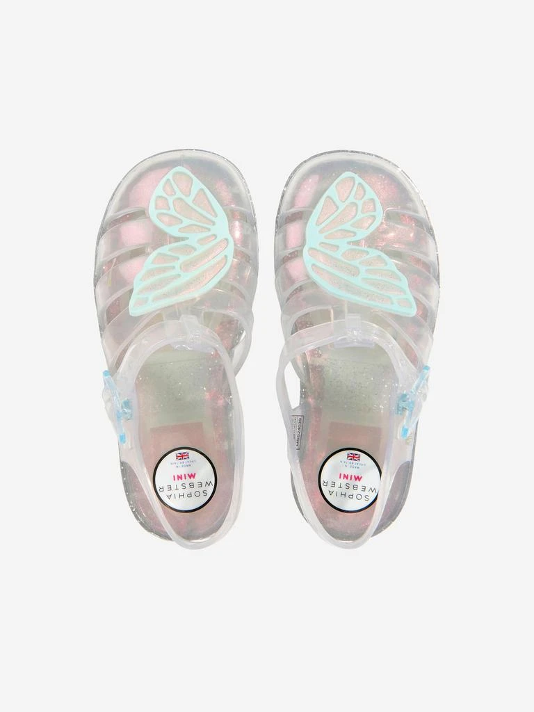 Sophia Webster Sophia Webster Girls Butterfly Jelly Sandals in Multicolour 4