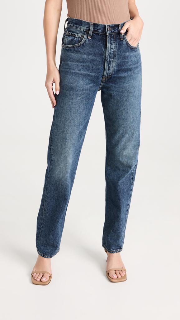 AGOLDE 90s Pinch Waist High Rise Straight Jeans