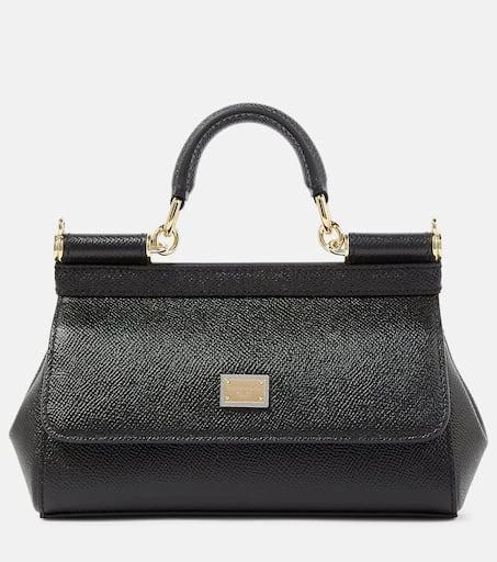 Dolce & Gabbana Sicily Mini leather crossbody bag 1