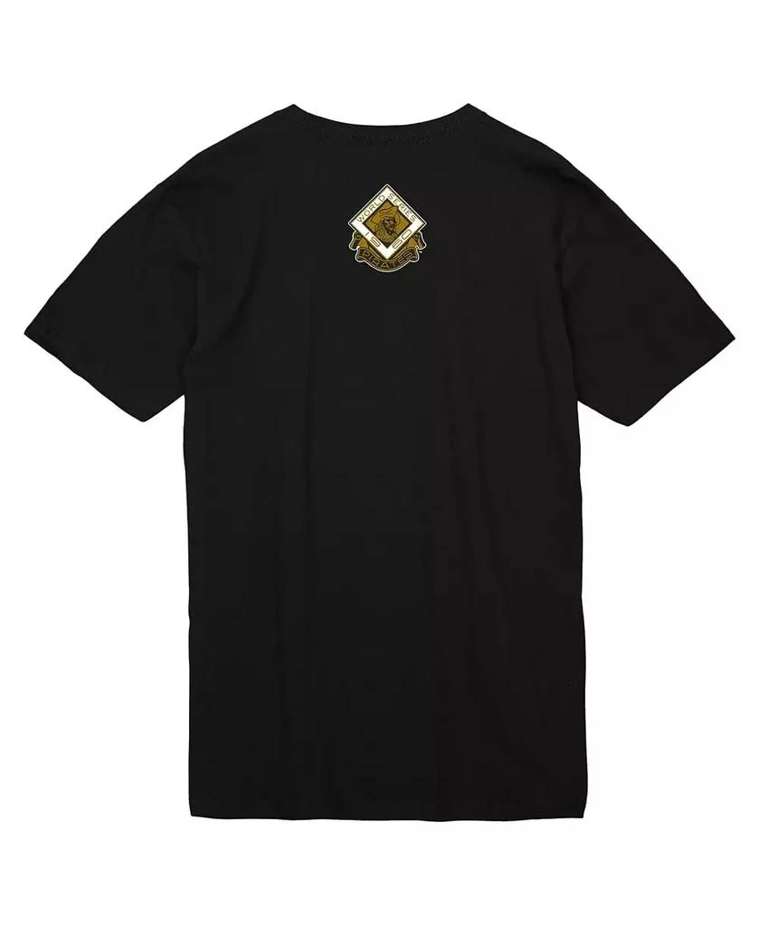 Mitchell & Ness Men's Roberto Clemente Black Pittsburgh Pirates Cooperstown Collection Heavyweight Premium Player Vintage-like Logo T-Shirt 2