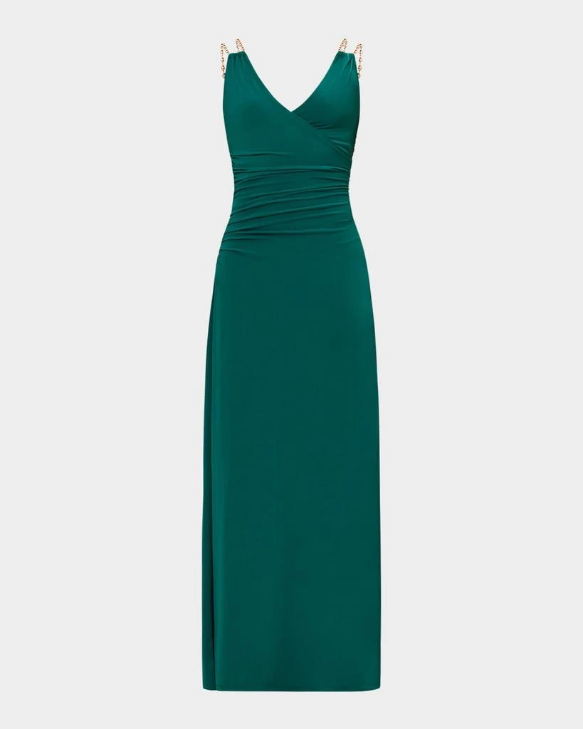 Herve Leger The Amal Chain-Strap Gown