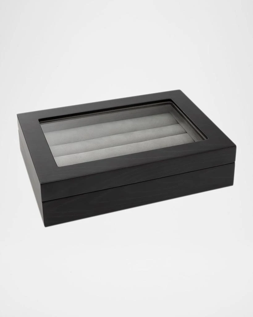 Cufflinks Inc. Men's Onyx Collector's Wood Cufflink Case, 36 Pairs 1