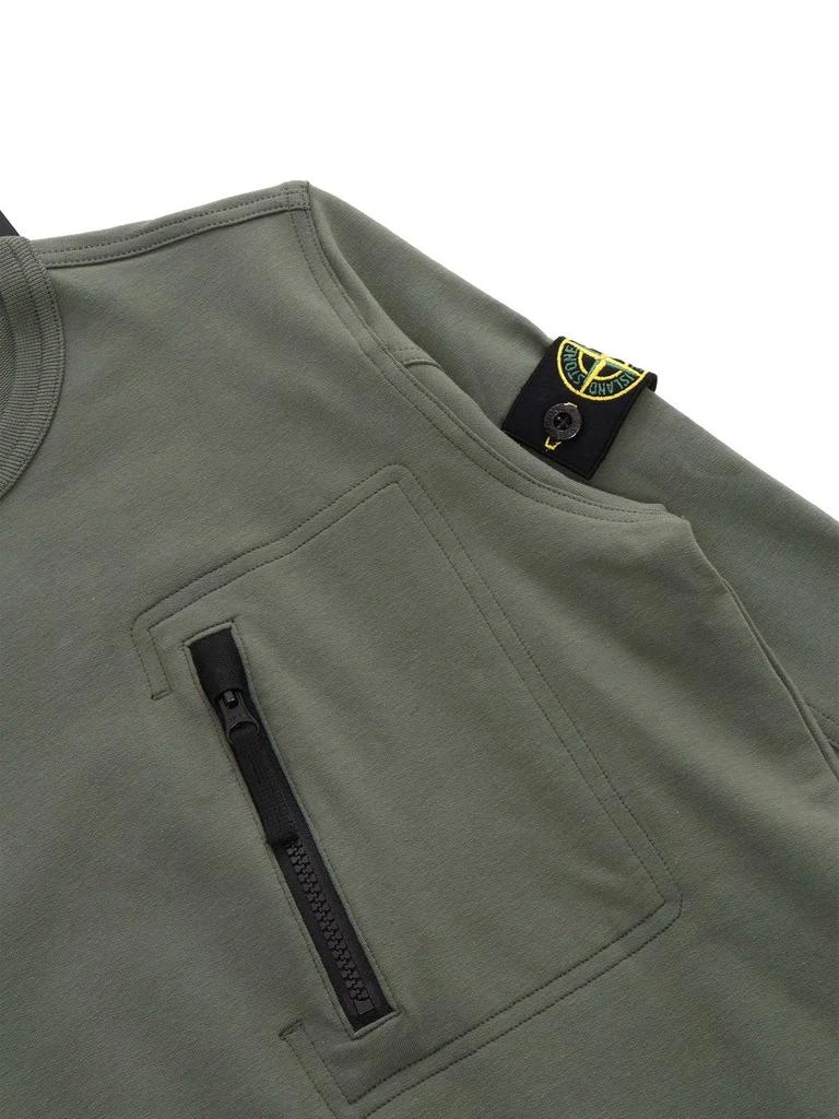 Stone Island Junior Stone Island Junior Compass-Patch Crewneck Sweatshirt 3