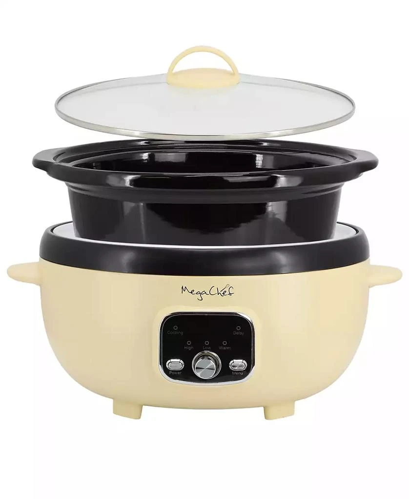 MegaChef 3.5 Quart Oval Electric Slow Cooker 3